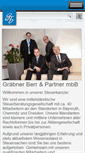 Mobile Screenshot of graebner-berr-partner.de